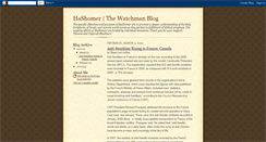 Desktop Screenshot of hashomerblog.blogspot.com