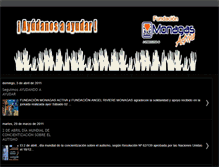 Tablet Screenshot of monagasactiva.blogspot.com