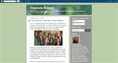 Desktop Screenshot of celebratescience.blogspot.com