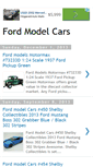 Mobile Screenshot of ford-model-cars.blogspot.com