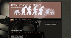 Desktop Screenshot of dailylifeandinternet.blogspot.com