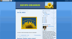 Desktop Screenshot of equipogirasoles.blogspot.com