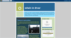 Desktop Screenshot of edwinindrvar.blogspot.com