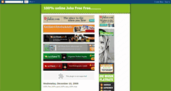Desktop Screenshot of freefreeonlinejobs.blogspot.com