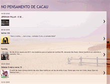 Tablet Screenshot of nopensamentodecacau.blogspot.com