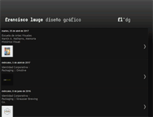 Tablet Screenshot of franciscolauge.blogspot.com