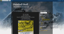 Desktop Screenshot of paintballstuff4u.blogspot.com