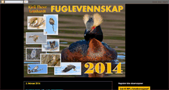 Desktop Screenshot of fuglevennskap.blogspot.com