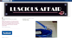 Desktop Screenshot of lusciousaffair.blogspot.com