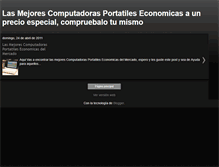 Tablet Screenshot of lasmejoreslaptoseconomicasdehoy.blogspot.com
