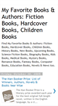 Mobile Screenshot of my-favorite-books-authors.blogspot.com