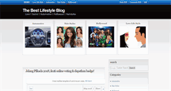 Desktop Screenshot of dlifestylez.blogspot.com