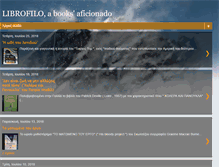 Tablet Screenshot of librofilo.blogspot.com