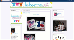 Desktop Screenshot of labarrielittles.blogspot.com