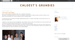 Desktop Screenshot of chloestgrundies.blogspot.com