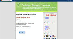 Desktop Screenshot of fisioterapiaepatologia.blogspot.com