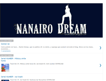 Tablet Screenshot of nanairodream.blogspot.com