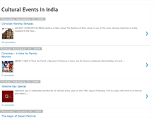 Tablet Screenshot of cultural-events-in-india.blogspot.com