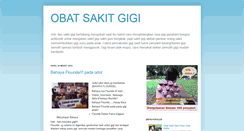 Desktop Screenshot of obatsakitgigi.blogspot.com