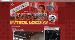 Desktop Screenshot of futbolloco33.blogspot.com