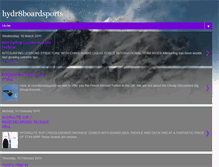 Tablet Screenshot of hydr8boardsports.blogspot.com