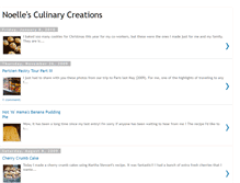 Tablet Screenshot of noellesculinarycreations.blogspot.com