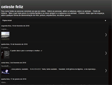 Tablet Screenshot of celestefeliz.blogspot.com