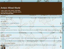 Tablet Screenshot of anitaswiredworld.blogspot.com