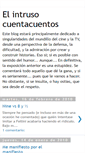 Mobile Screenshot of intrusocuentacuentos.blogspot.com