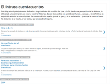 Tablet Screenshot of intrusocuentacuentos.blogspot.com