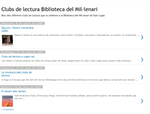 Tablet Screenshot of clubsbibliomil.blogspot.com