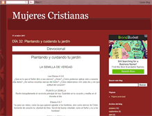 Tablet Screenshot of mujerescristianas.blogspot.com