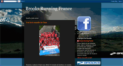 Desktop Screenshot of brooksrunningfrance.blogspot.com