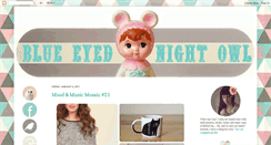 Desktop Screenshot of blueeyednightowl.blogspot.com