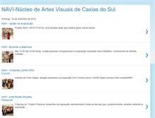 Tablet Screenshot of navi-artecaxias.blogspot.com