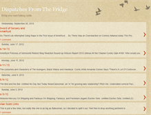Tablet Screenshot of fridgedispatch.blogspot.com