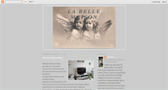 Desktop Screenshot of la-bellemaison.blogspot.com