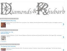 Tablet Screenshot of diamondsandrhubarb.blogspot.com