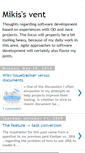 Mobile Screenshot of mikisseth.blogspot.com