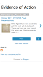 Mobile Screenshot of evidenceofaction.blogspot.com