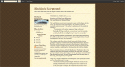 Desktop Screenshot of blackjackfairgrounds.blogspot.com