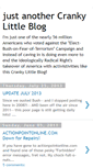 Mobile Screenshot of crankylittleblog.blogspot.com