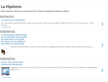 Tablet Screenshot of lahipotesis02.blogspot.com