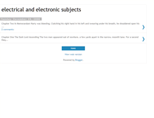 Tablet Screenshot of electricalnetworking.blogspot.com