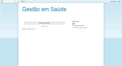 Desktop Screenshot of focosaude.blogspot.com