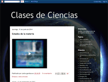 Tablet Screenshot of clasesdeciencias123.blogspot.com