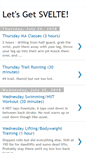 Mobile Screenshot of letsgetsvelt.blogspot.com