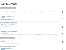 Tablet Screenshot of letsgetsvelt.blogspot.com