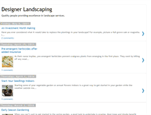 Tablet Screenshot of designerlandscapingpa.blogspot.com