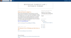 Desktop Screenshot of michiganfamilylawforms.blogspot.com